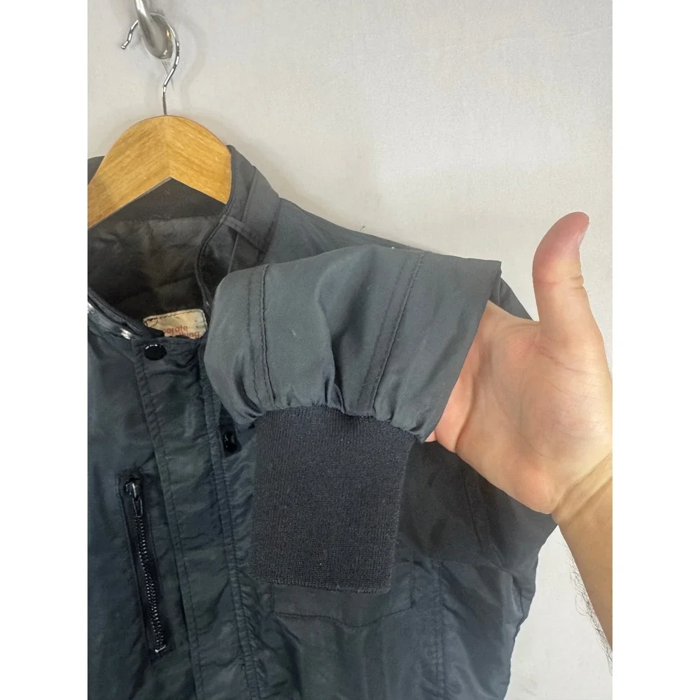 Vintage Goodyear Eagle Racing Jacket Avon Sportswear Black Nylon Bomber Mens M